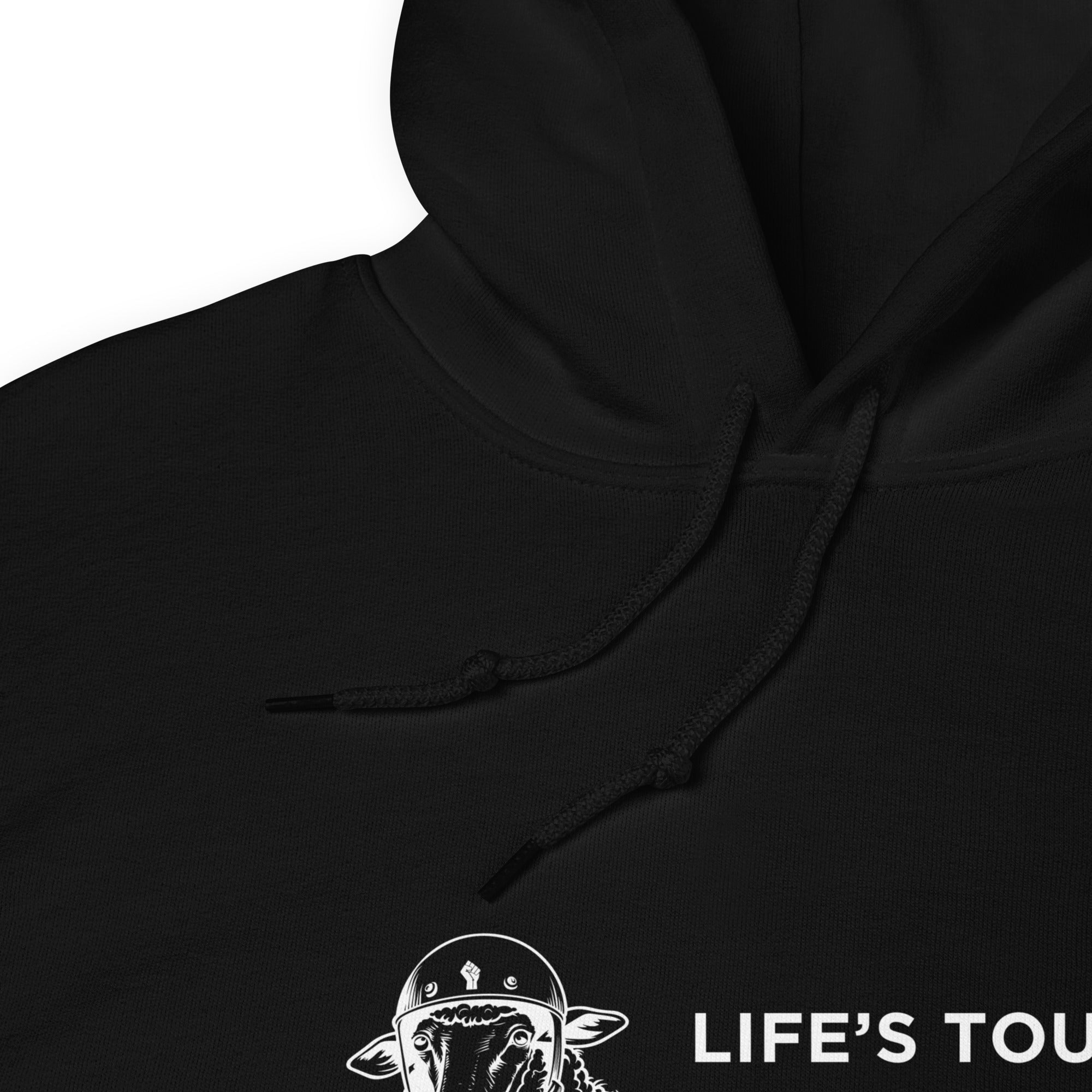 Life's Tough, Get A Helmet - Hoodie (Black)