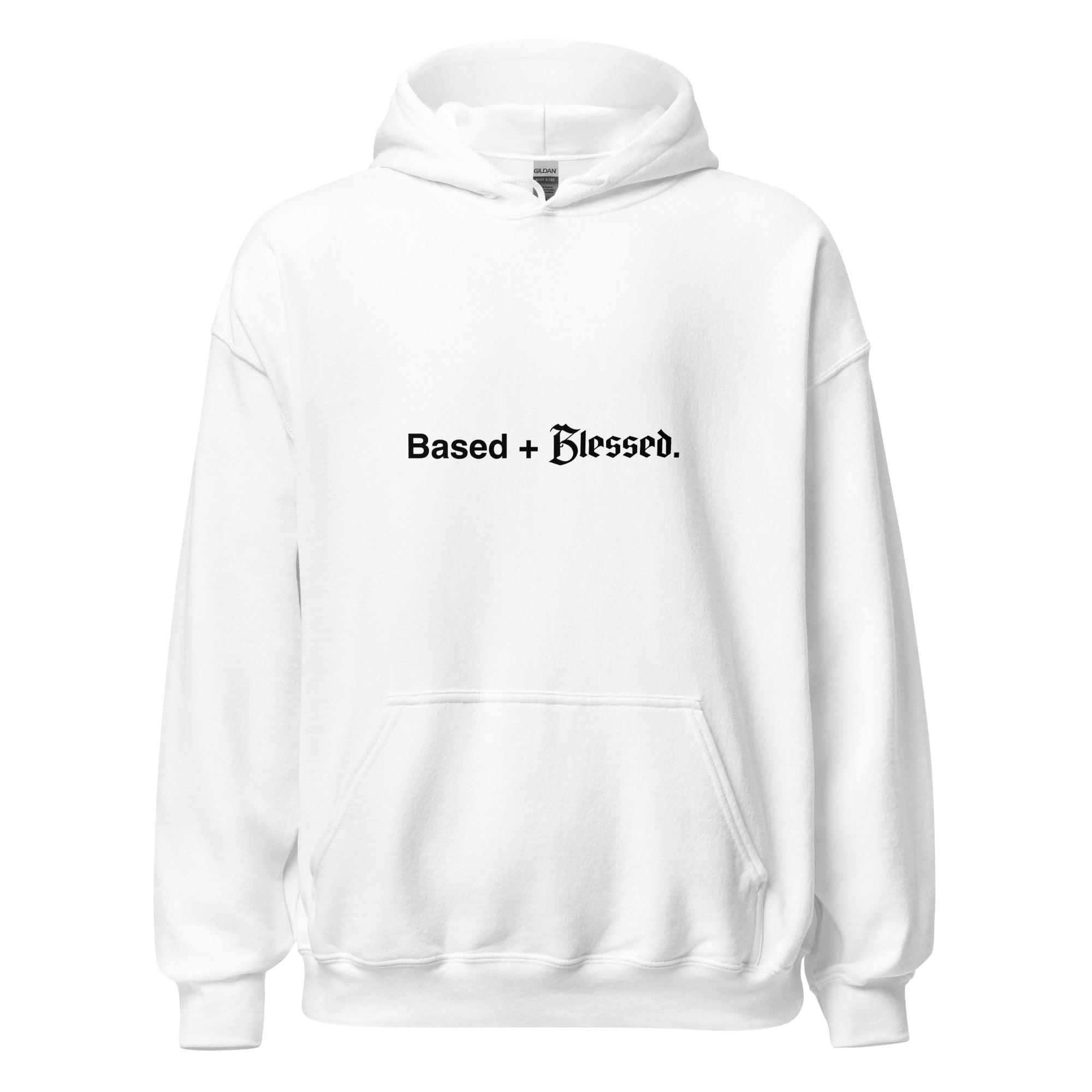 Based & Blessed - Hoodie (White)