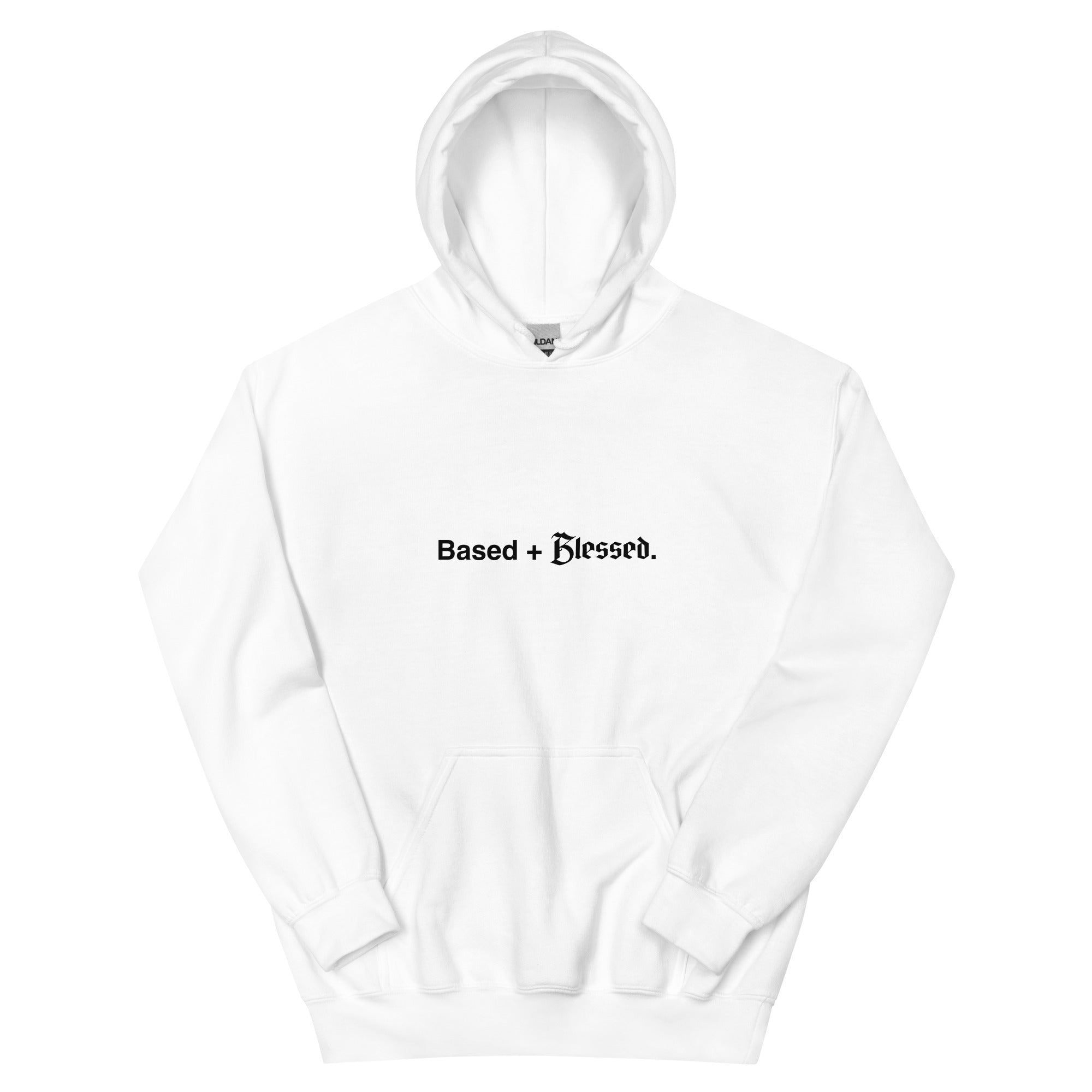 Based & Blessed - Hoodie (White)