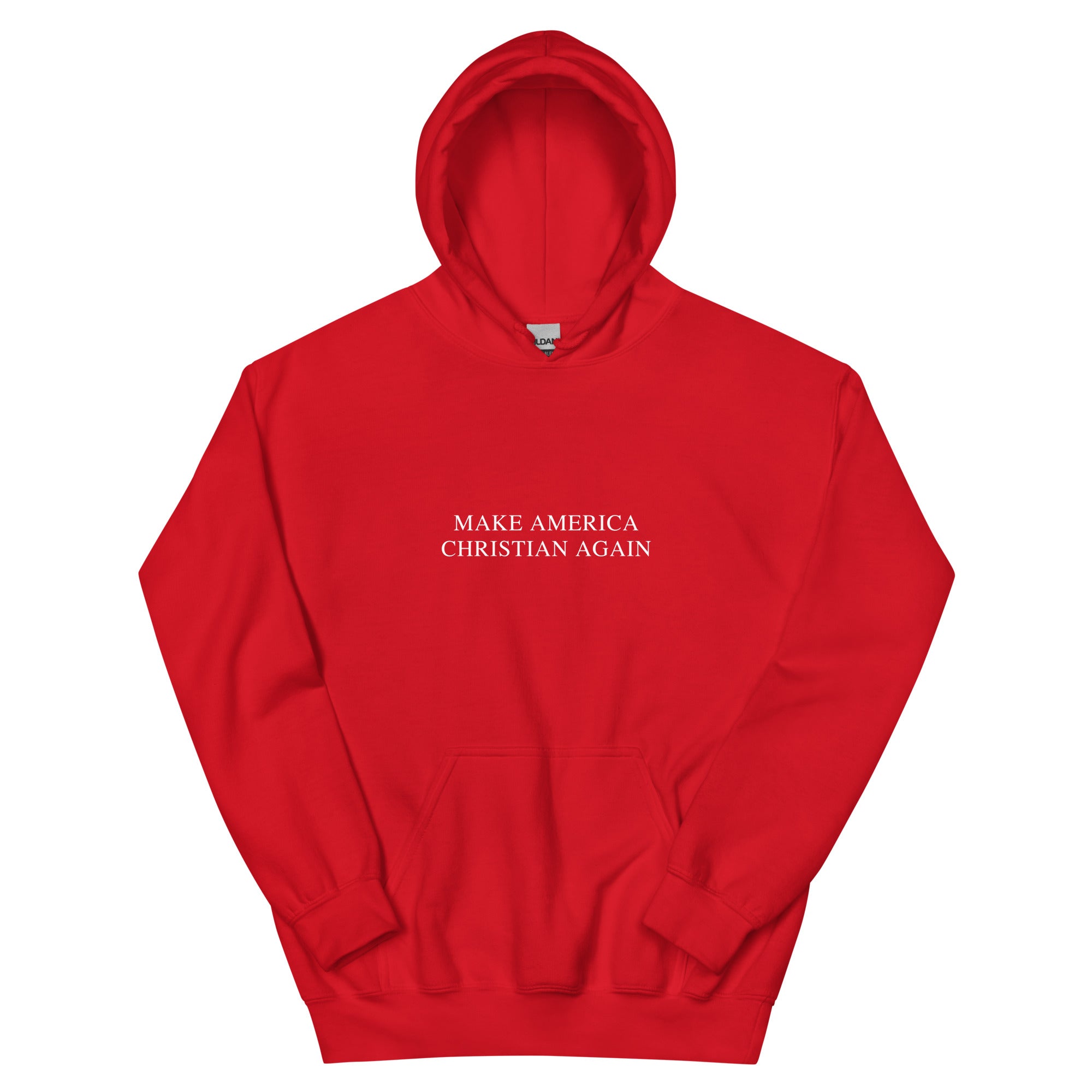 Make America Christian Again - Hoodie (Red)