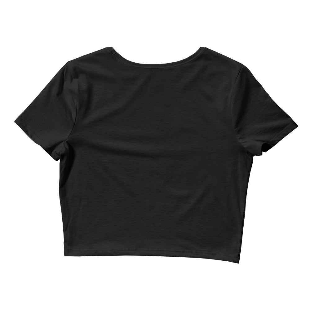 Iconic Unfazed - Women's Crop Tee (Black)